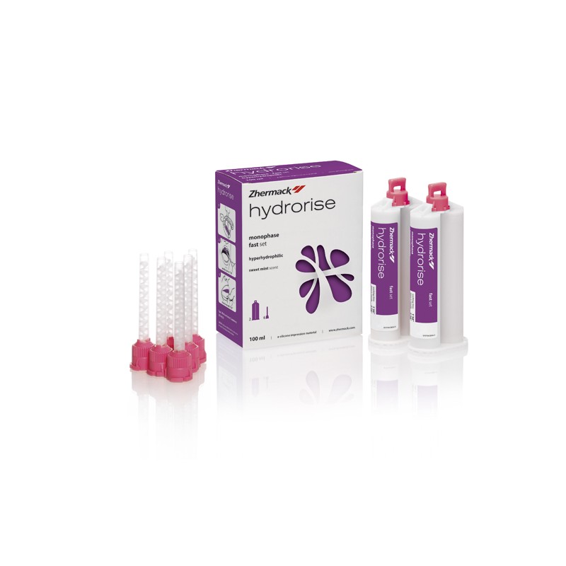 HYDRORISE monophase fast set (2x50ml+ puntas)