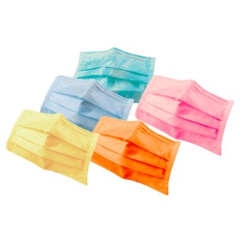 FM01 MASCARILLAS RECTANG. 4 CAPAS VERDE 50u.
