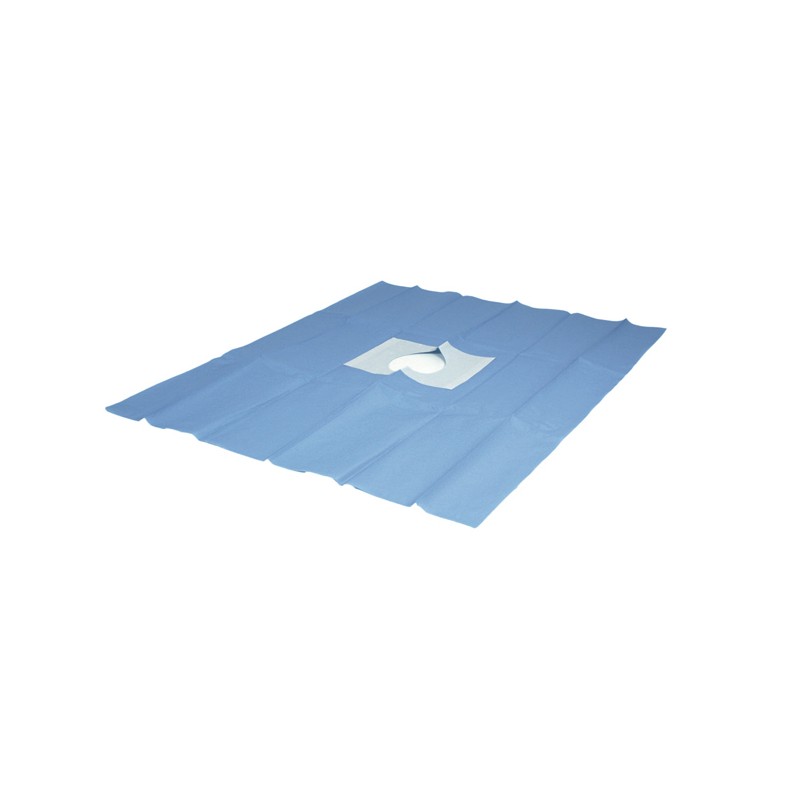 PAÑO QUIRURGICO FENESTRADO CARDIVA c/adhesivo(50x60cm) 240ud